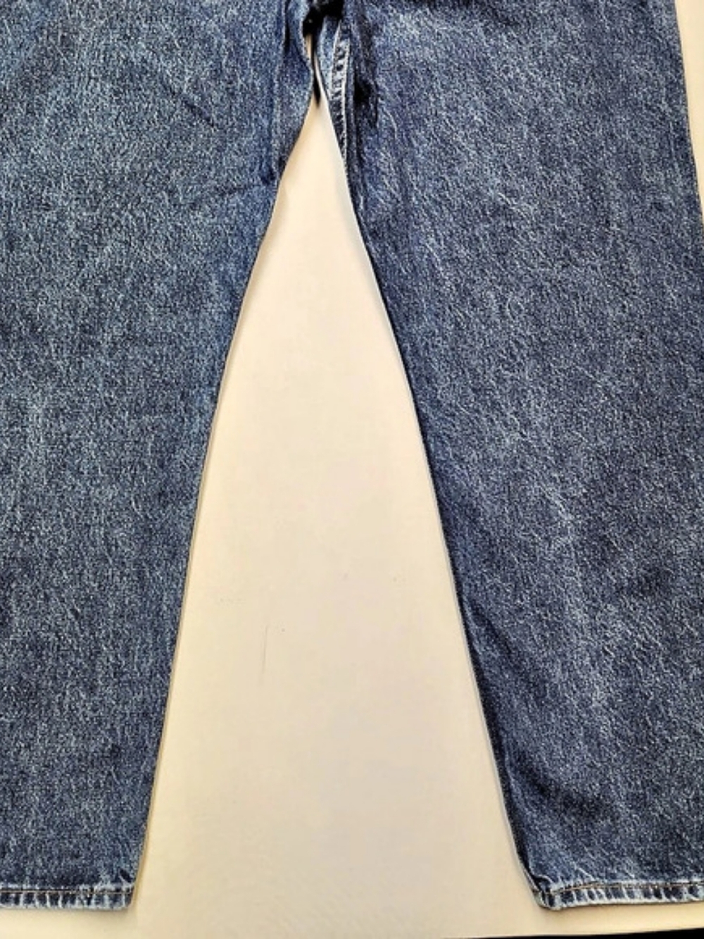 Vtg Faded Glory Jeans Mens 42x32 Made In USA 90s Acid Wash Relaxed Denim Grunge - Picture 8 of 10